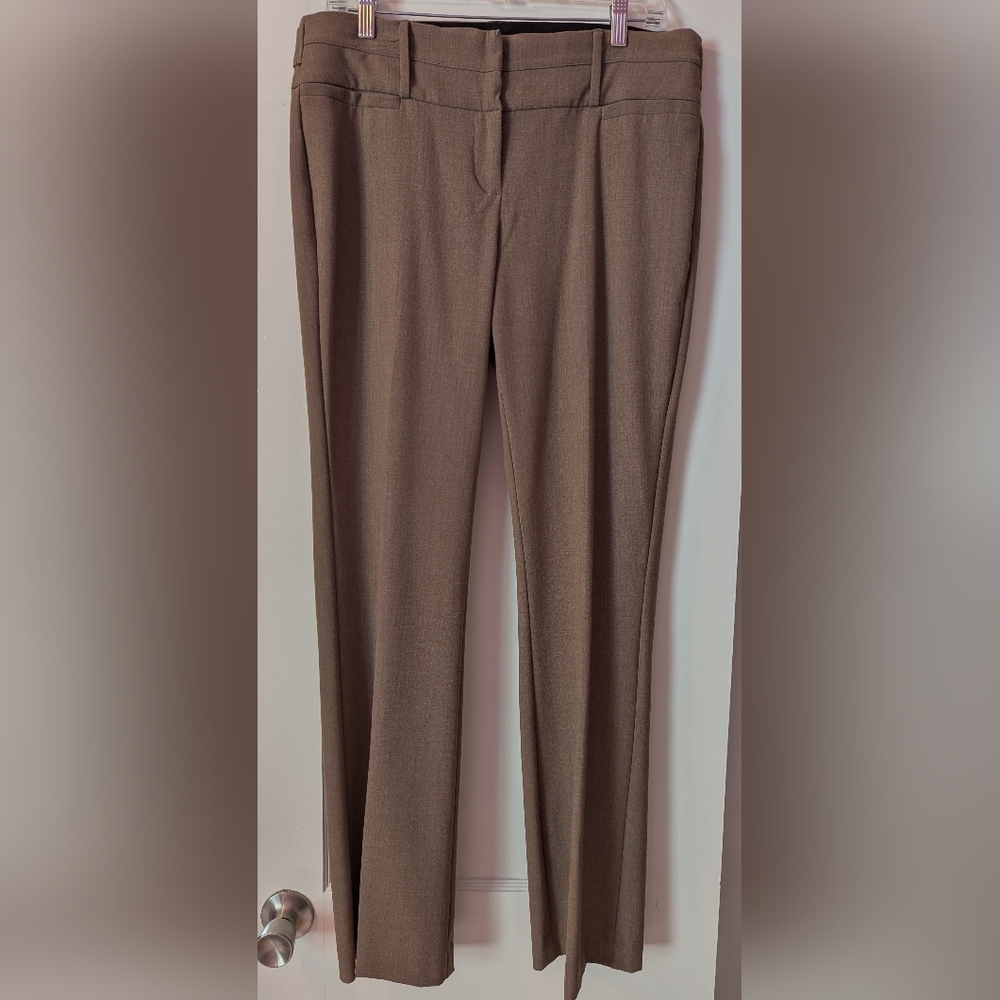 Maurices Brown Dress Jumpsuit with Tailored Elegance